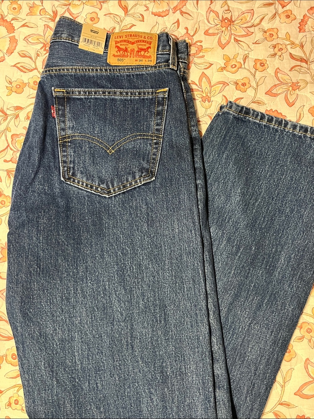 BRAND NEW Levi's Men's Jeans in Deep Blue Denim NWT